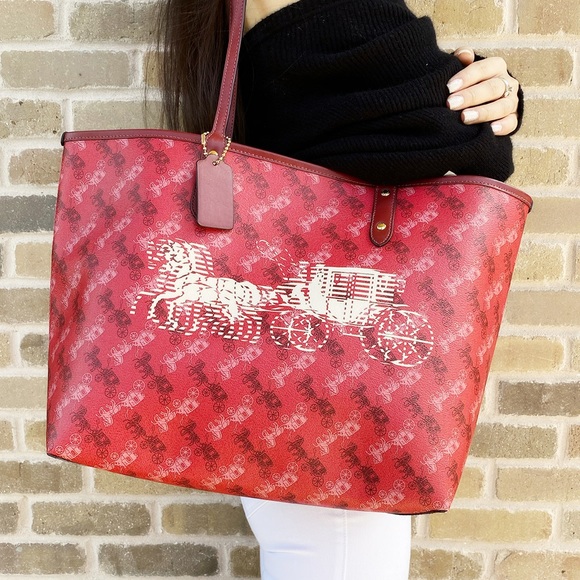 Coach reversible tote - Picture 4 of 8